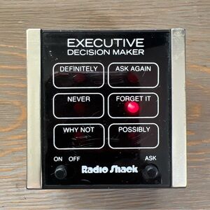 Executive Decision Maker - Black